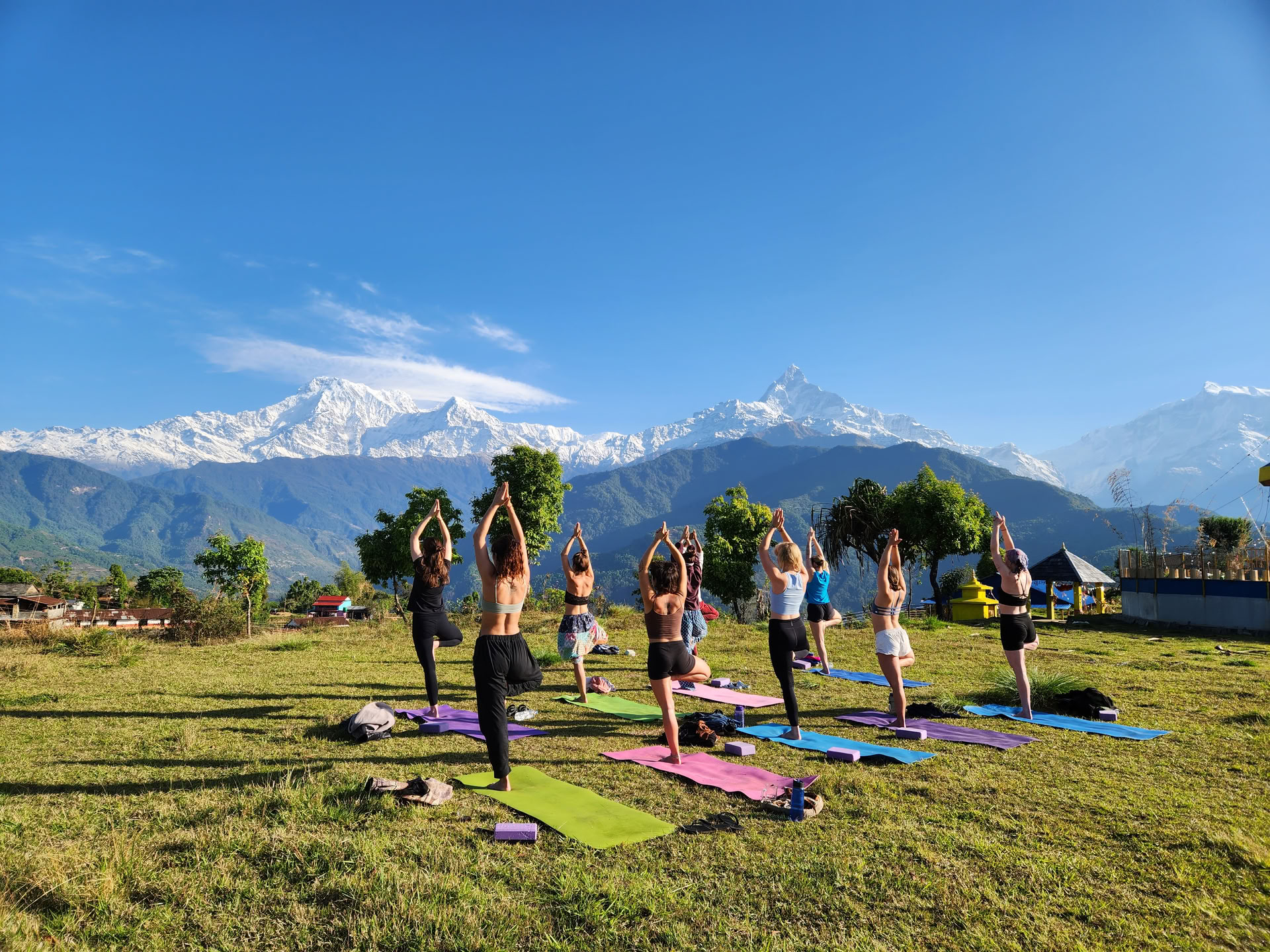 Himalaya Uitzicht YTTC
