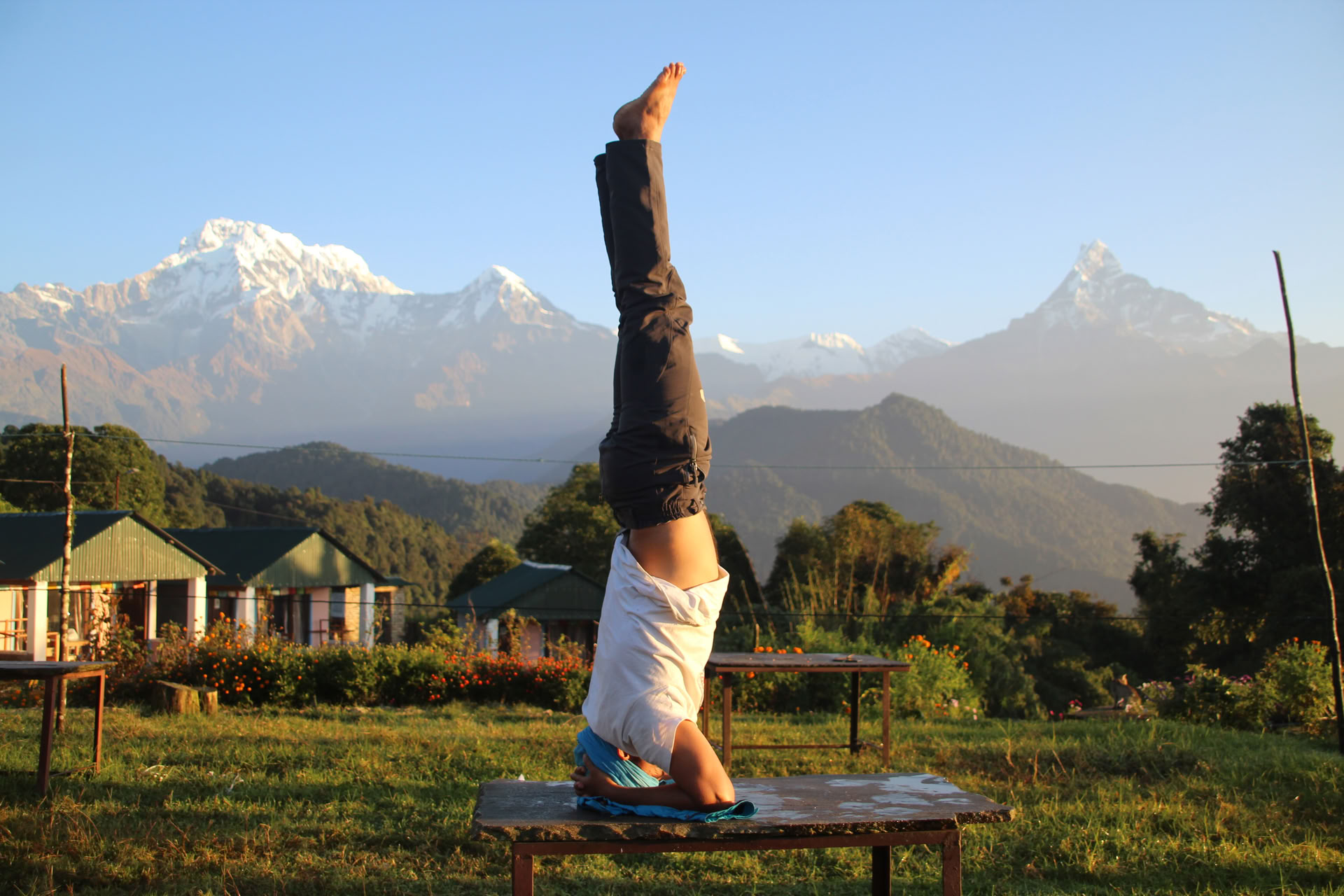 3 dagen/2 nachten: Yogaretraite in Dhampus
