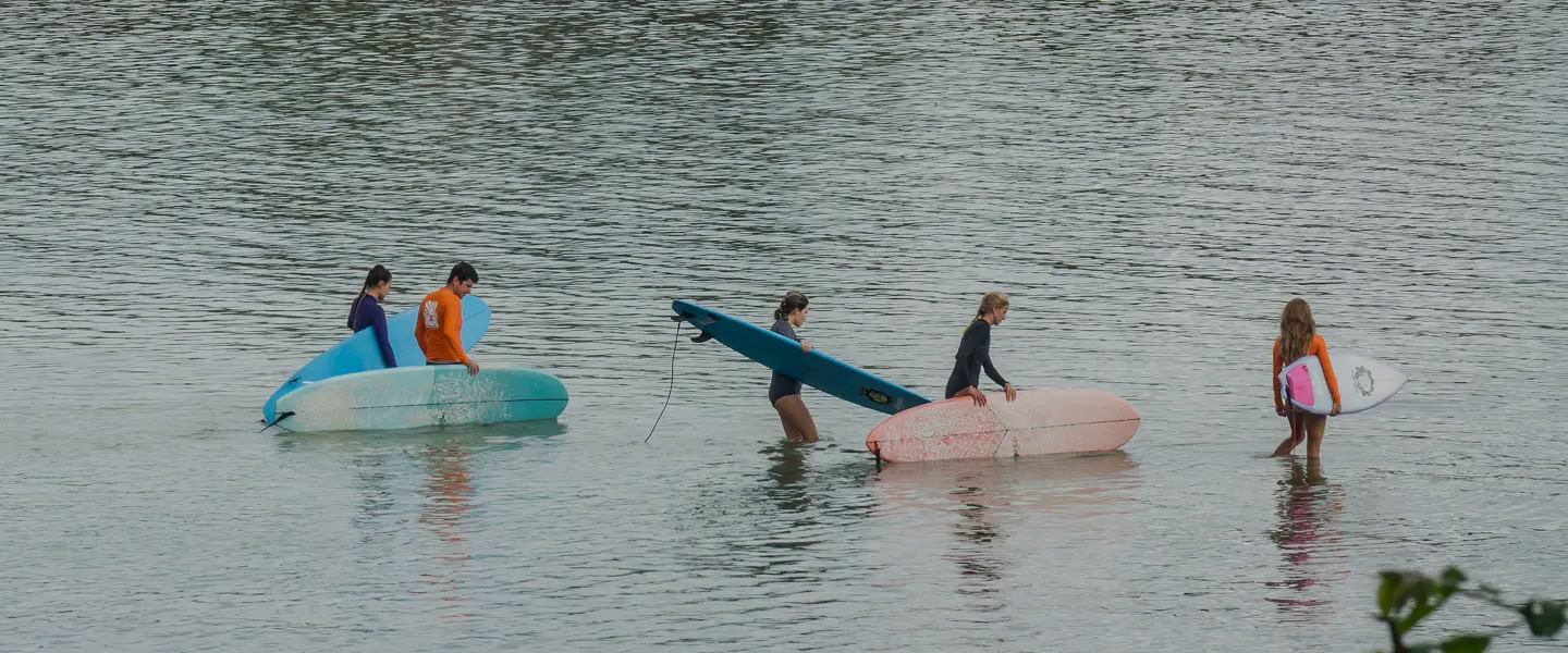 Pakket voor vechtsporten en surfen