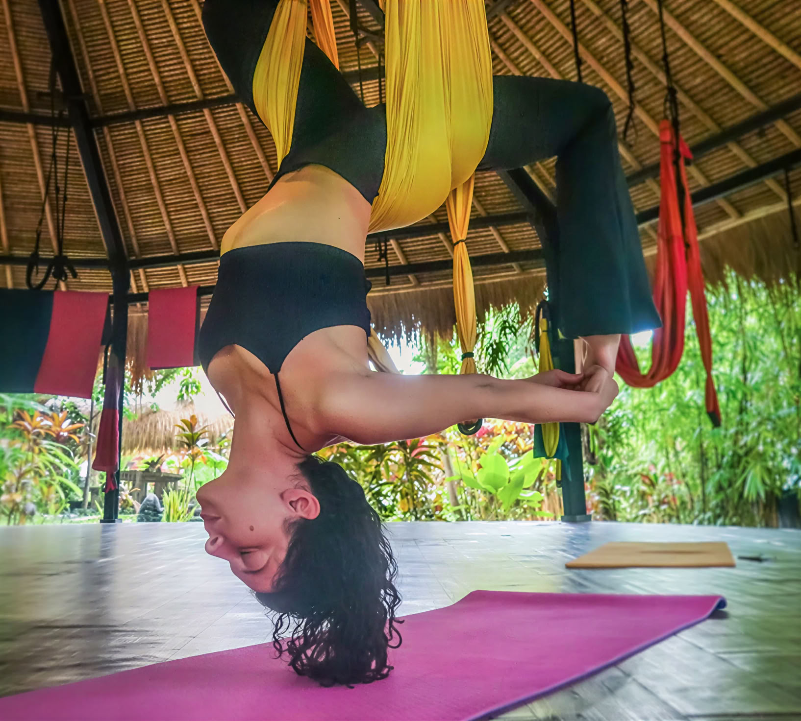 Aerial yoga