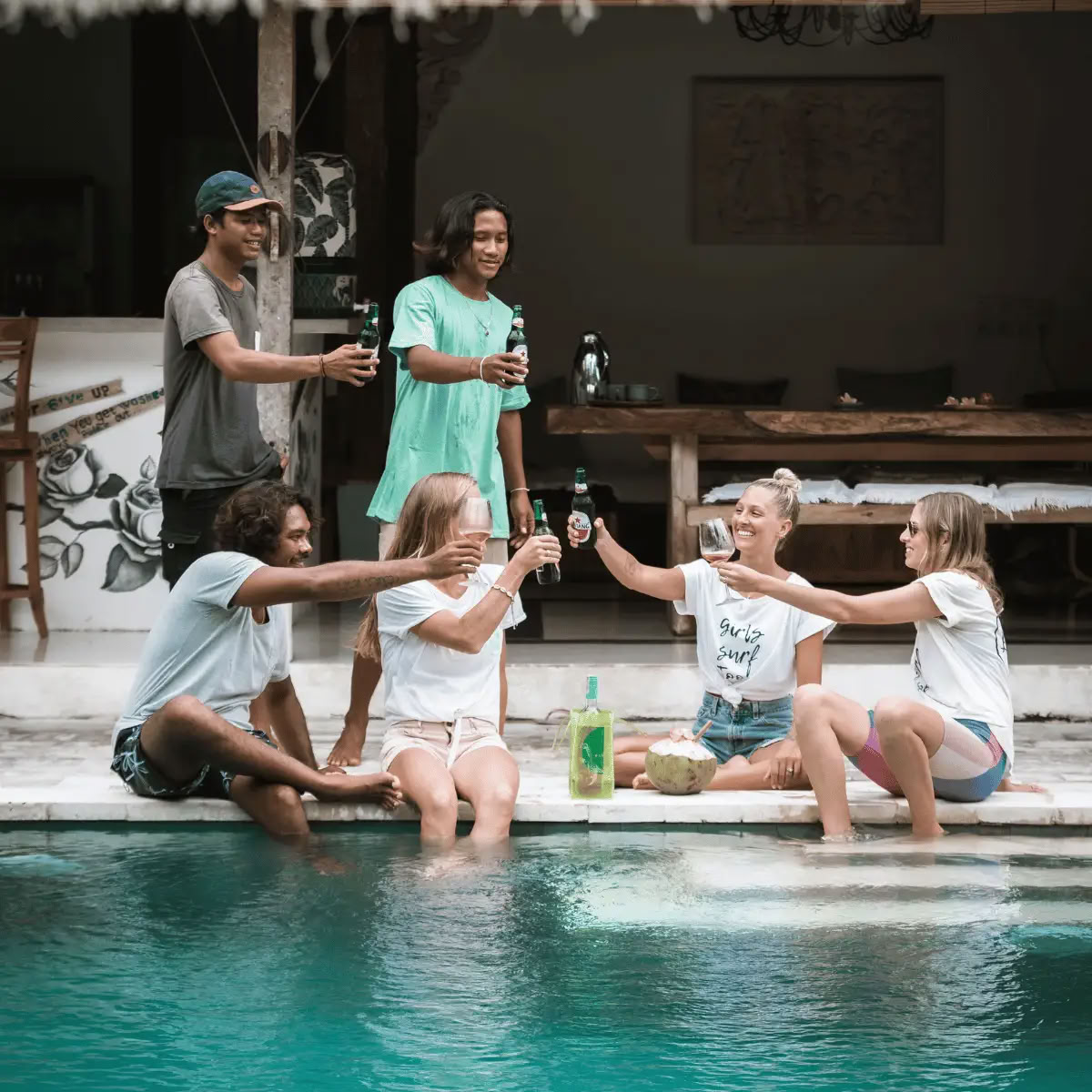 Surf- en yogaretreat Bali