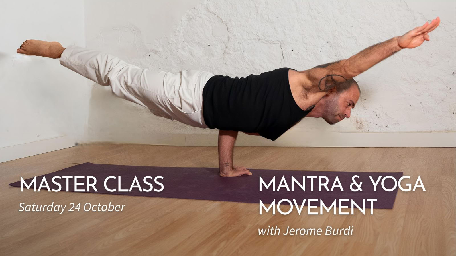 Masterclass: Mantra- en yogabewegingsmasterclass