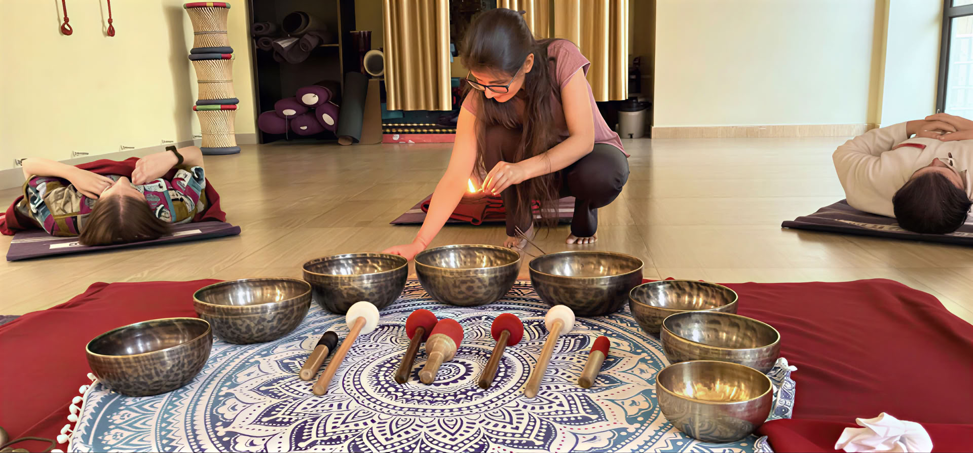 Kundalini-yogameditatieretraite in India