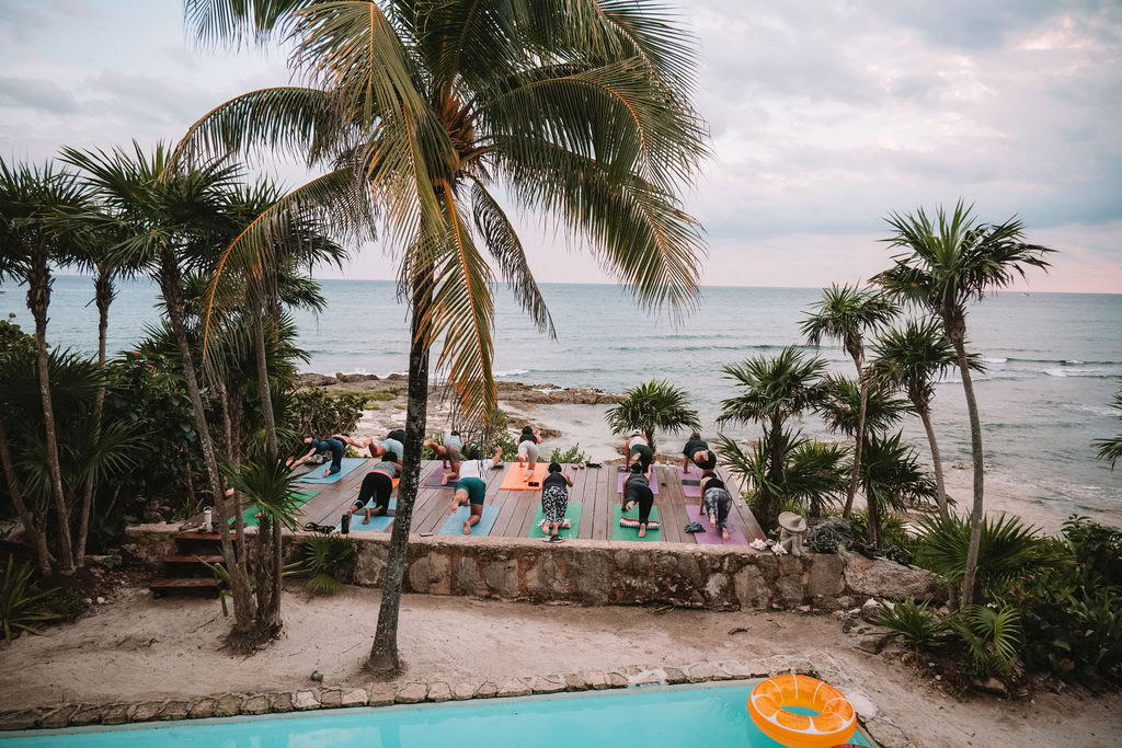 7-daagse Pilates-retreat aan zee met cenote- en snorkelexcursie