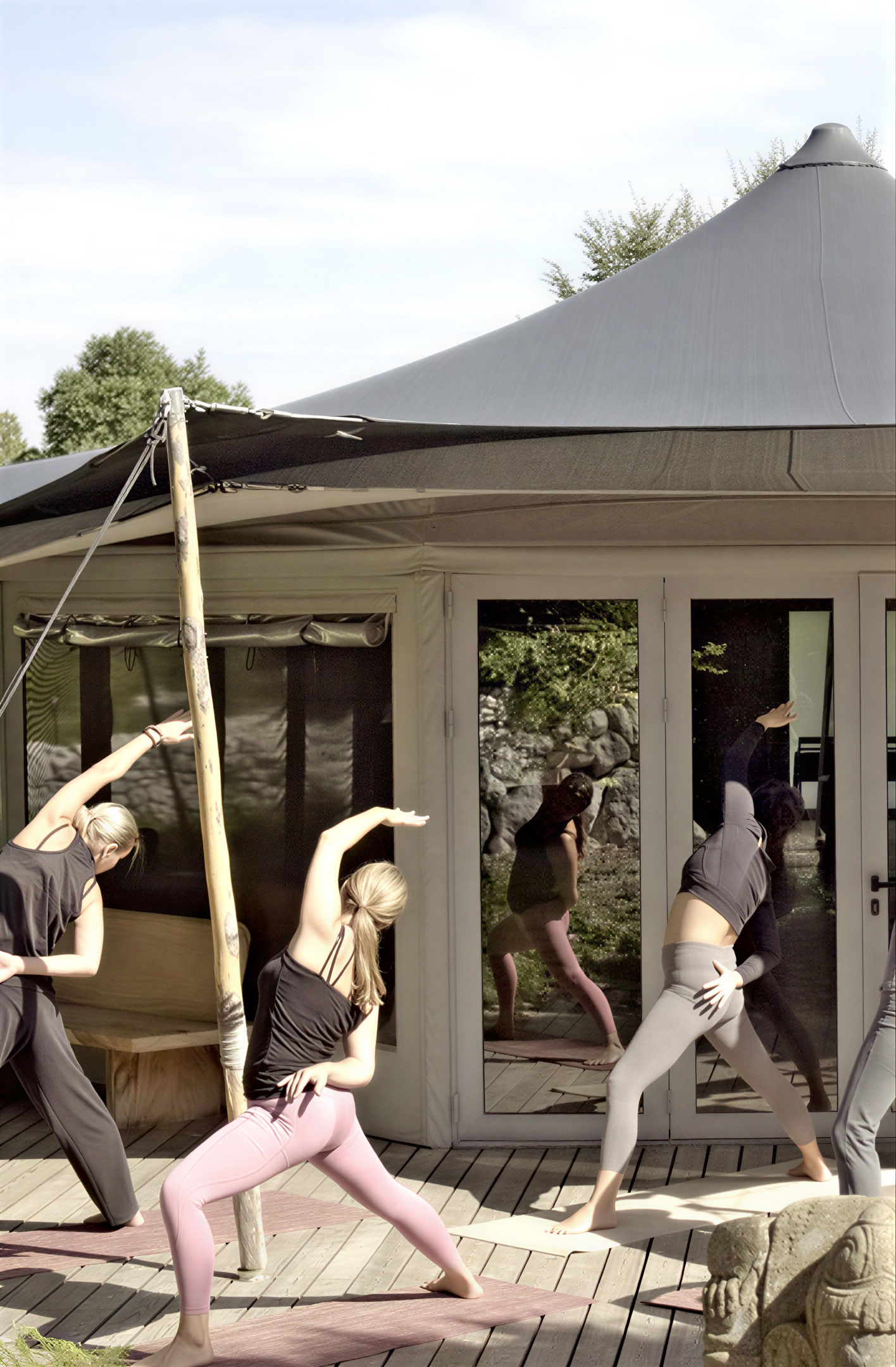 5-daagse yoga- en macraméretreat — Kracht van creatieve expressie