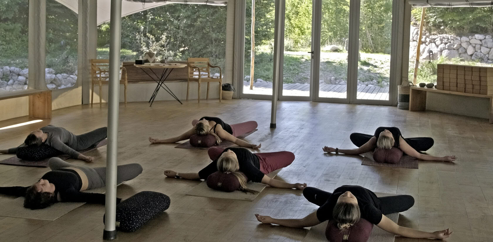 5-daagse yoga- en macraméretreat — Kracht van creatieve expressie