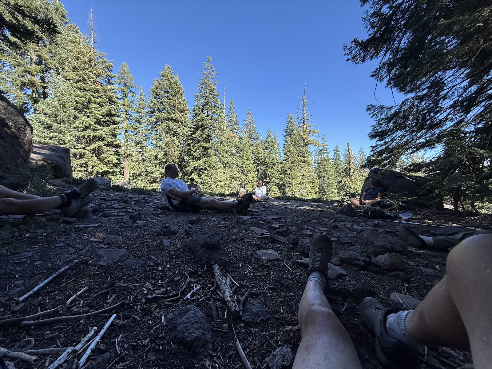 Retraites op Mount Shasta