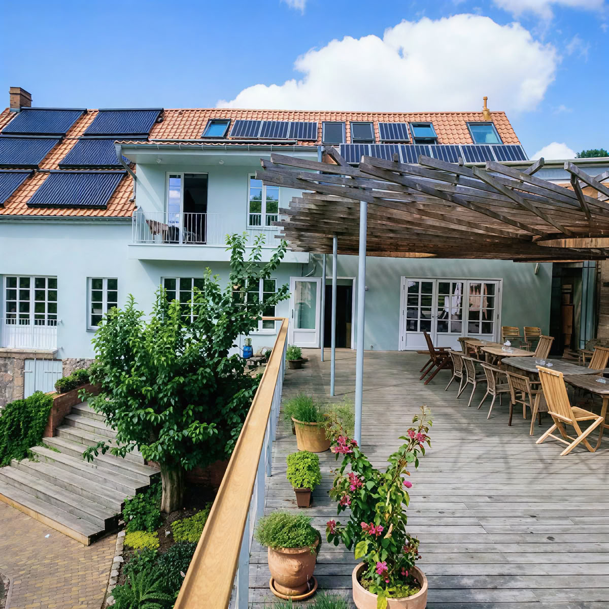 Seminarhuis Stolzenhagen - Taubenblau