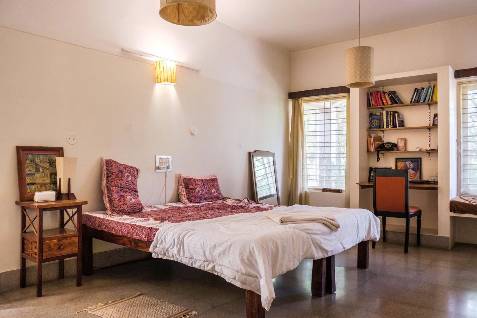 Anokhi Garden Guesthouse en Café