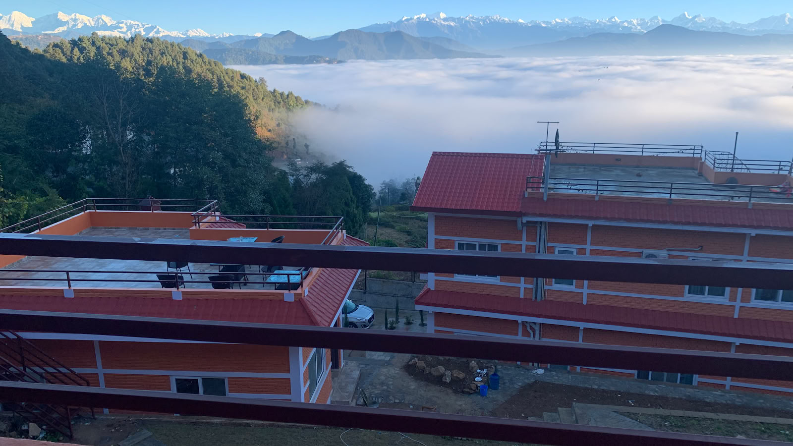 Mandala-yogaretraite - Chandragiri, Nepal
