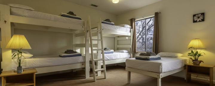 Shared Dormitory: Bottom Bunk
