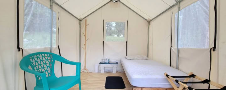 Tentcabine Tarief voor Begunstigden