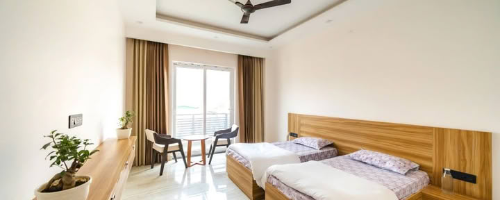 2 Gedeelde Kamer (Premium Accommodatie)