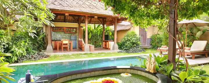 Huwelijksreis Poolvilla