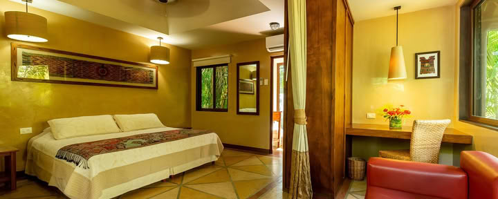 Natuursuite met airconditioning – kingsize bed of twee eenpersoonsbedden