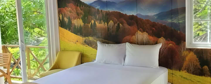 Suite 9 – Zonsondergangberg (eenpersoonskamer)