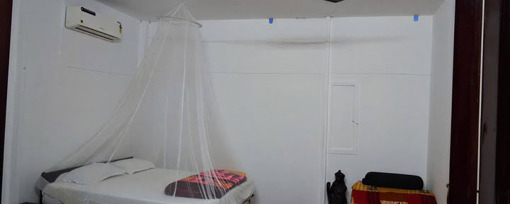 Bamboe villa-accommodatie