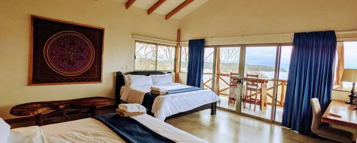 Privé dubbele suite (kingsize bedden)