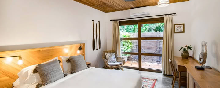 Kamer met queensize bed