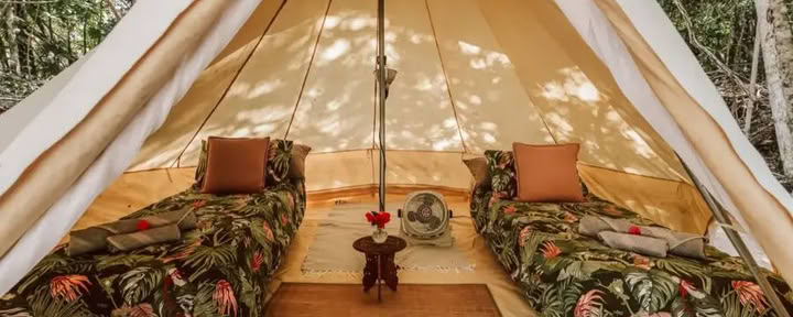 Glampingtenten