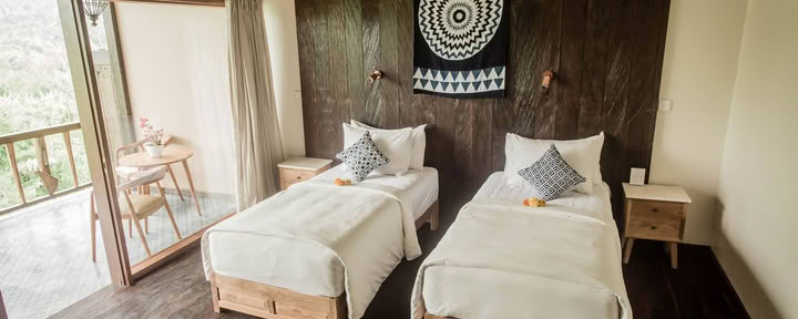 De Taj - gedeelde tweepersoonskamer voor 1 persoon met eigen badkamer
