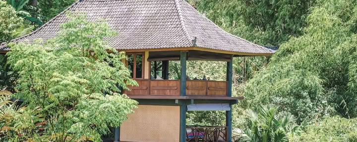 Watervalbungalow