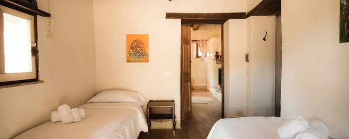 Tweepersoonskamer zonder eigen badkamer