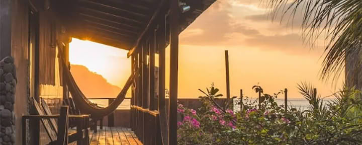 Privé bungalow aan het strand