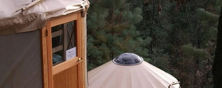 Yurt voor 2 bedden