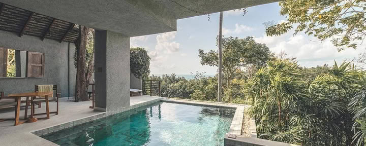 Tuinzwembadsuite