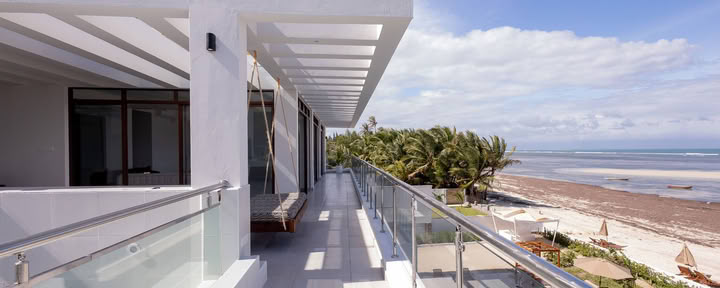 Strandvilla – Etherium Presidential Suite / privézwembad / aan het strand