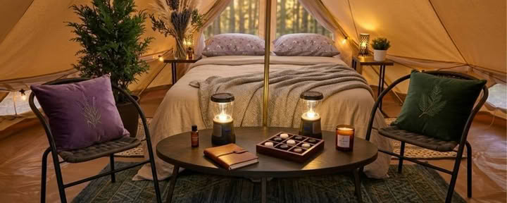 Lief me Tenter - Overnachting in glampingaccommodatie