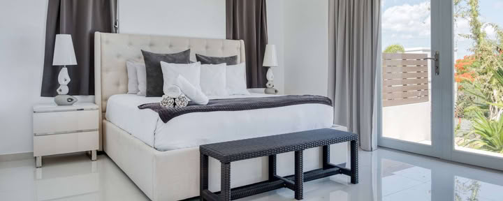 Privé master bedroom "Blessed" suite